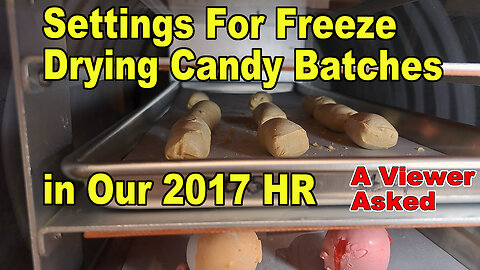 Settings For Doing Candy 2017 Machine