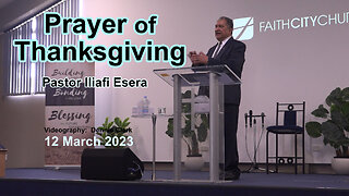 Prayer of Thanksgiving