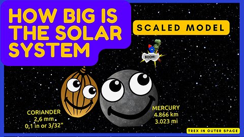 HOW BIG IS THE SOLAR SYSTEM | scaled model | science for kids | school project | SafireDream