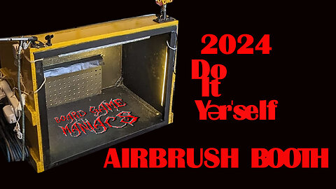 DIY Airbrush spray booth