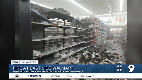 TPD, TFD respond to fire at Speedway/Kolb Walmart Friday