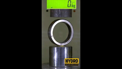 🪩Steel Ball vs 150 Ton Hydraulic Press!🤩😱😱😱