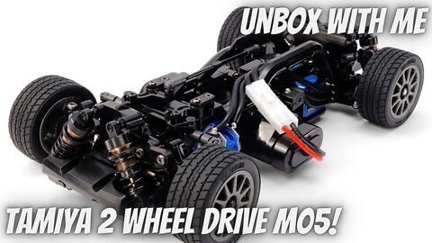 Unboxing of the Tamiya M-05 2 Wheel Drive!