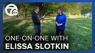 One-on-one with Rep. Elissa Slotkin on Michigan's 7th Congressional District race
