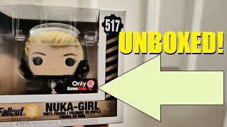Unboxing the Nuka Girl GameStop Exclusive Funko POP!