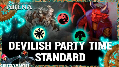 🎉🔴⚪🟢DEVILISH PARTY TIME🟢⚪🔴🎉||Streets of New Capenna|| [MTG Arena] Bo1 Red White Green Aggro Standard