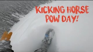 POW DAY! (Snowboarding in Kicking Horse) | The Promised Land SE3 EP4