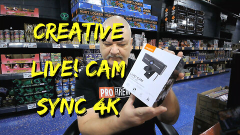 Creative Live! Cam Sync 4K Webcam