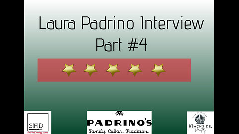 Who’s at The Chef’s Table with Chef Dan? Dive into the Padrino's Legacy with Laura Padrino! Part IV