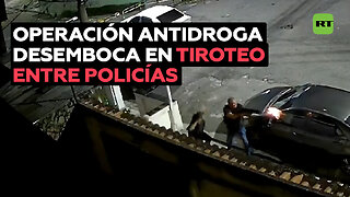 Tiroteo entre equipos policiales durante la captura de narcotraficantes en Brasil