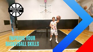 ON A STRING BASKETBALL DRIBBLING WORKOUT