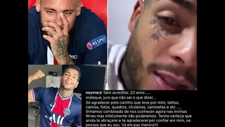 NEYMAR JR FAZ HOMENAGEM MC KEVIN ( NEYMAR MC KEVIN )