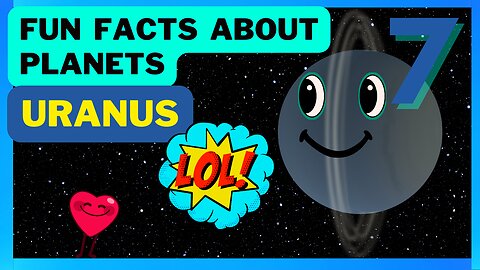 URANUS | FUN FACTS ABOUT PLANETS | science for kids | solar system | space | SafireDream