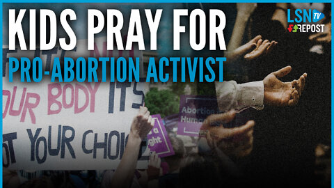 WATCH: Kids pray for pro-abortion activist who triggered FBI raid on Mark Houck