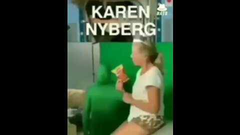 Karen Nyberg lies to the world that she is in space