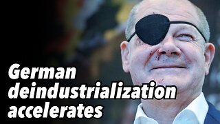 German deindustrialization accelerates