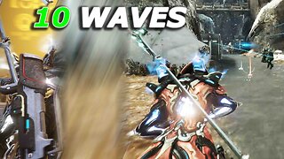 Warframe Mayhem: 10-Wave Battle Showdown!