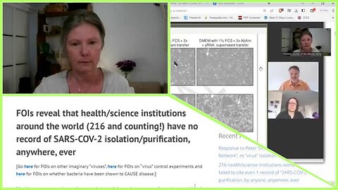 Official Evidence that Virology is Pseudoscience - Christine Massey June 10 2023