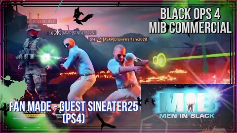MIB Black Ops 4 Commercial (fan made)