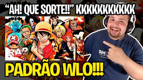 REACT Rap do Bando do Chapéu de Palha ( One Piece ) | WLO | Conjunto { Prod. Hunter & WB }
