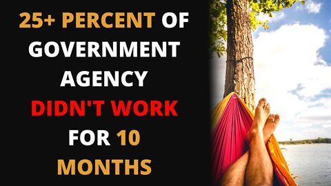 10 MONTHS of Government Waste: Over 25% of Department of Health and Human Services Didn't Work