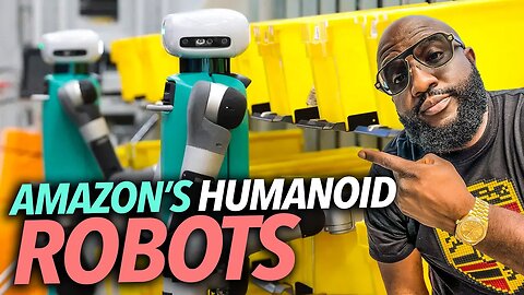 "It's Over For the Middle Class..." Amazon's Humanoid Robots Will Replace Most Warehouse Workers 😳