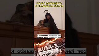 MARIA SANGRENTA É FILMADA NA RÚSSIA #shorts