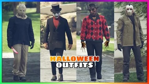 How To Make The Phantom Killer | Black Phone | Jason | Freddy Krueger Halloween Outfits (GTA Online)