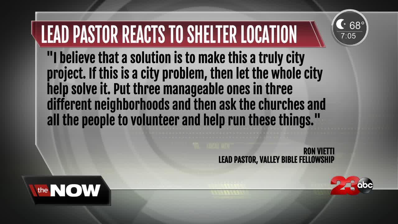 Local pastor speaks out about proposed homeless plans