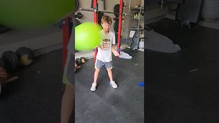 Ball hits boy in head, brother thinks it's funny