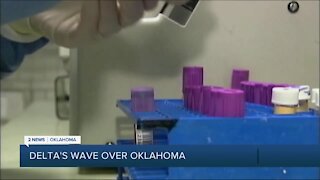 Delta's wave over Oklahoma