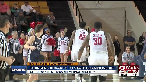 Memorial beats El Reno 55-54; Advances to State Championship