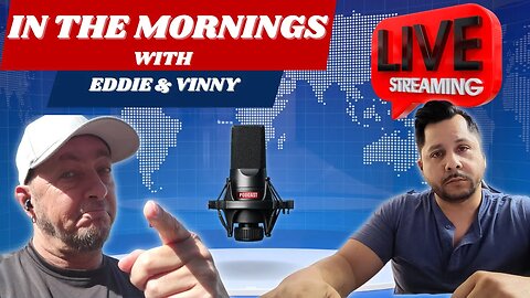 In The Morning with Eddie and Vinny | Uber Driver Lyft Driver