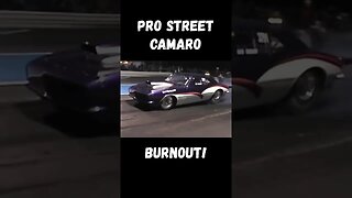 Pro Street Camaro Burnout! #shorts