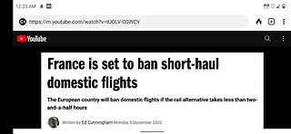 France is going to ban flying .