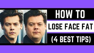 How to lose fat on face