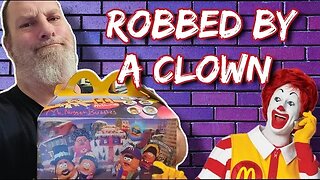 Not so happy Adult Happy Meal Toy unboxing FAIL @McDonalds