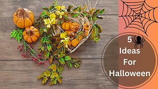 5 Ideas For Halloween Decorations With Clay | DIY Halloween 2023