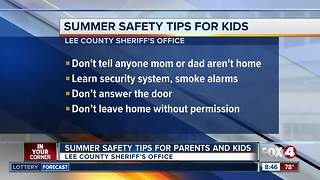 Summer safety tips for parents and kids