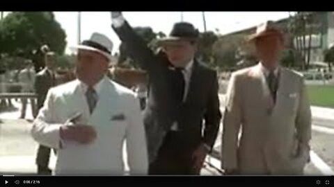 Movie 'Nixon' by Bro. Oliver Stone: Secret Freemason Gestures Bro. J. Edgar Hoover