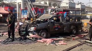 Suicide Bombing Kills Police Officers Outside Pakistan Sufi Shrine
