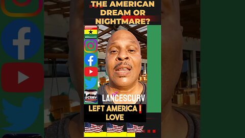 THE AMERICAN DREAM OF NIGHTMARE? | LANCESCURV.com