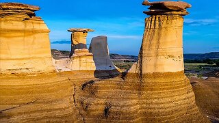 Exploring The 'Badlands' 'Canada's 'Grand Canyon' Road Tour Of 'Drumheller' 'Alberta' 'Andre Corbeil'