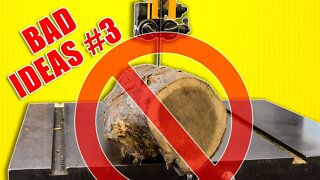 Bad Ideas in Woodworking Episode 3 / Workshop Fails