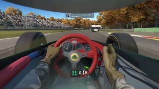 Project Cars 2 in VR racing the Lotus 38 around Monza