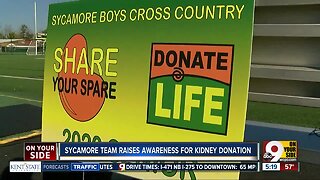Sycamore Cross Country team raising awareness for kidney donations
