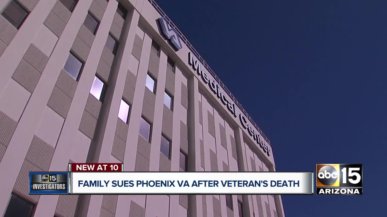 Family sues VA after veteran's death