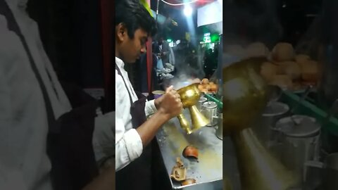 তান্দুরি চা | Special Tandoori Chai | Extremely Hot Pot Tea #shorts #streetfood