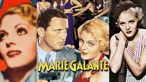 MARIE GALANTE (1934) Spencer Tracy, Ketti Gallian & Ned Sparks | Drama, Romance, Thriller | B&W