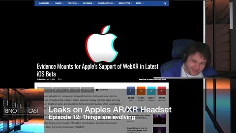 Source Code leaks on Apples AR/XR Headset